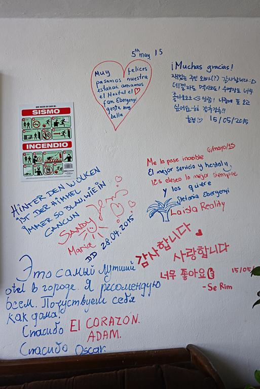 Hostel El Corazon كانكون المظهر الخارجي الصورة